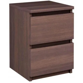 Matkam Möbel Nachttisch, Wenge, Holzwerkstoff, 30x42x30 cm, Schlafzimmer, Nachttische