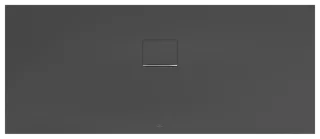 Villeroy & Boch Duschwanne Squaro Infinity (1875SQI2B) 1800x750x40mm Quaryl Anthracite UDQ1875SQI2BV1S
