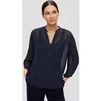 s.Oliver Kurzarmbluse Bluse Bluse aus Chiffon