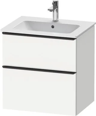 Duravit D-Neo Waschtischunterbau wandhängend Weiß Matt 610x462x625 mm - DE43610BD180000 DE43610BD180000