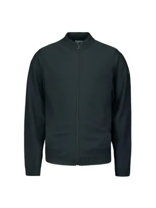 No Excess - Cardigan mit Reißverschluss blau - Gr. - XXL