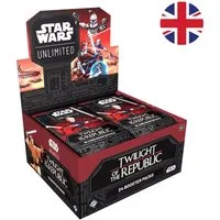 Fantasy Flight Games Sammelkarte Star Wars: Unlimited Twilight of the Republic Booster Display Englisch, Enthält 24 Booster Packs