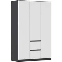 rauch Drehtürenschrank Schrank Garderobe MAINZ Breiten 91/136/181/226/271/315/360, Höhe 210cm (3 verschiedene Ausstattungen BASIC/CLASSIC/PREMIUM (inkl. SOFT-CLOSE) grifflose Front, Außentüren mit Push-to-Open Funktion MADE IN GERMANY