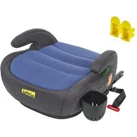 Jovikids Kindersitzerhöhung Auto Kinder ISOFIX,Verdickter Stoffbezug & Isofix Adapter, Leicht Waschbar (Becherhalter)