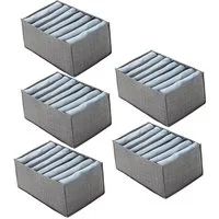 TUWENA Aufbewahrungsbox Kleiderschrank Kleidung Aufbewahrung, Faltbare Kleidung Organizer