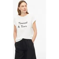 s.Oliver Kurzarmshirt T-Shirt Baumwoll-T-Shirt mit Frontprint