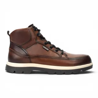 Pikolinos Herren braune Leder-Schnürstiefel – Vigo