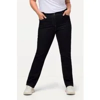 Ulla Popken Funktionshose Jeans Mandy gerade 5-Pocket-Form Komfortbund
