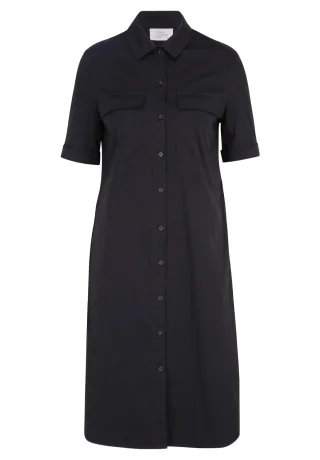 Robe Légère - Hemdblusenkleid schwarz - Gr. - 40