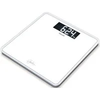 BEURER Personenwaage GS 400, große Trittfläche mit 8 mm weißem Sicherheitsglas, XL-Display, Tragkraft bis 200 kg und praktische Einschaltautomatik