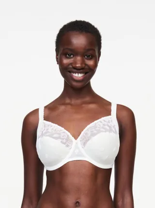 Chantelle Lingerie - BOLD CURVE Sehr bedeckender Bügel-BH elfenbein multico - Gr. - 80 B