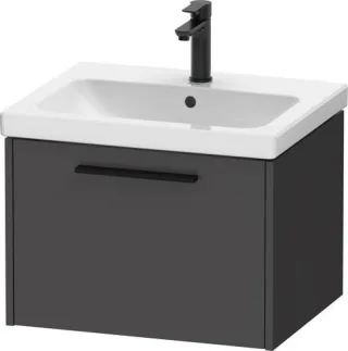 Duravit D-Code Waschtischunterschrank wandhängend Auszug 1, DC46650BD490000
