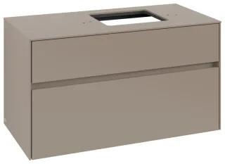 Villeroy & Boch Waschtischunterschrank Collaro C127B0 1000x548x500mm m. Bel. 2 Ausz. Waschtisch re T C127B0VM