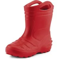 Ladeheid federleichte Regenschuhe Kinder mit Griffen KL051 Gummistiefel mit herausnehmbares Innenfutter