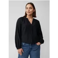 s.Oliver Druckbluse CURVE (1-tlg) langarm, Tunika-Ausschnitt