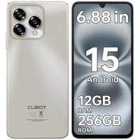 Cubot A40 12+256GB Android 15 Smartphone (17,47 cm/6.88 Zoll, 256 GB Speicherplatz, 48 MP Kamera, 5100mAh, 6.88" HD+ 120Hz, NFC, Face ID, OTG, GPS)