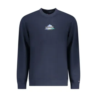 Tommy Hilfiger Blauer Baumwollpullover für Herren
