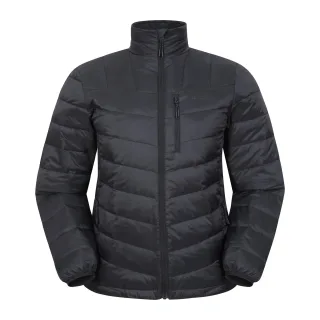 Mountain Warehouse Herren Trail Extreme Daunenjacke (Tiefschwarz)