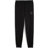 PUMA Trainingshose ESS SCRIPT SWEATPANTS FL G Regular Fit, für Jugendliche, sportlicher Stil, mit Eingrifftaschen