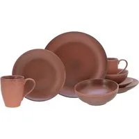 CreaTable Kombiservice Sierra Nevada Fuego (8-tlg), 2 Personen, Steinzeug