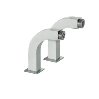 Tres Wasseranschlusswinkel zur Installation der Wannenrandarmatur. , 29987002 29987002