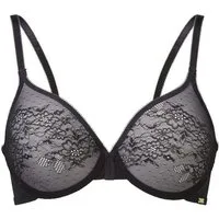 Gossard Gemoldeter BH Glossies Lace Moulded BH Black (gemouldeter BH, 1-tlg., glatte Spitze)