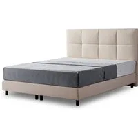V6 Boxspringbett Modell 213 mit Taschenfederkernmatratze