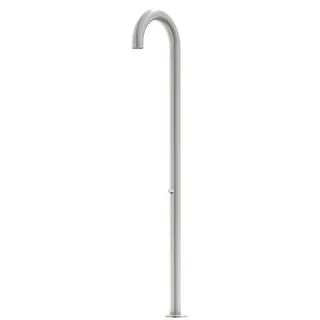 KWC Aquarotter Standdusche, F3, Edelstahl, freist., 207x2420x630 mm, hydr., o. Mischung, 3600006748 3600006748