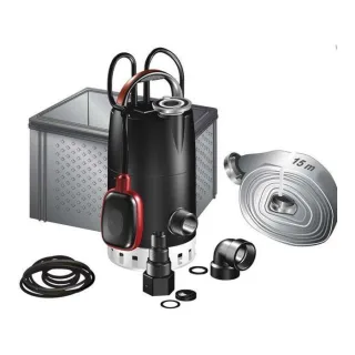 Grundfos Multibos für Flut undHochwasser 97519841 MULTIBOX CC7-A1 1x230V 0,38kW 10m Kabel,Gesamtpaket