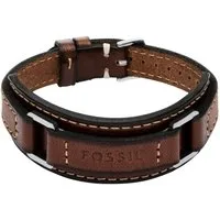 Fossil Armband Schmuck Geschenk Edelstahl Leder Armschmuck MACHINE