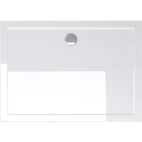 Mai & Mai Duschwanne Duschtasse Acryl rechteckig 4 cm flach in Weiß bodeneben Faro2OA, Sanitäracryl, DIN-Anschlüsse,robust, pflegeleicht