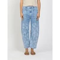 GANG Relax-fit-Jeans 94ODINA O-Shape mit aufgesetzten Taschen