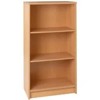 Regal Bücherregal OPTIMUS, B 54 cm, H 111 cm, 1-tlg., Buchedekor Braun, mit 2 höhenverstellbaren Einlegeböden