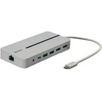 DST-Mx Duo, Dockingstation 2x 4K HDMI, PD 3.0 100W, USB 3.2 Gen 1, Gigabit Ethernet, Audio