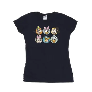 Disney - "Mickey Mouse and Friends" T-Shirt für Damen (Marineblau)