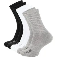 Stark Soul® Sportsocken Sportsocken mit FROTTEESOHLE, gekämmte Baumwolle (6 Paar) flache Zehennaht, gepolsterte Frottee-Sohle