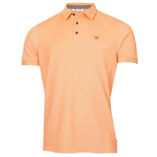 Calvin Klein - Poloshirt für Herren, Regulär (Orange)
