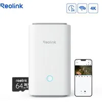 Reolink Überwachungskamera Zubehör Kabelloses Sicherheitssystem (Innenbereich, 1-tlg., Keine monatliche Gebühr,64G SD-Karte inkl.,Unterstützt Reolink Kameras)