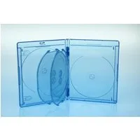 Sauerwald DVD-Hülle BluRay 6er BD Hülle / 15mm / geeignet für 6 Datenträger