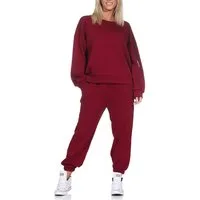 simaranda Jogginganzug Damen Jogginganzug 7065 36-42 Bordo