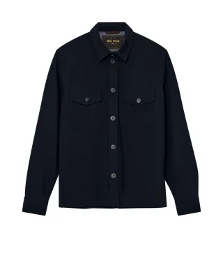 mos mosh gallery - MMGBirk Traver Overshirt navy - Gr. - XXL