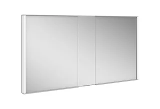 KEUCO Royal Match Spiegelschrank Wandhalbeinbau mit LED-Beleuchtung B:130cm H:70cm T:14,9cm 12815171301