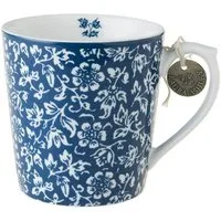 LAURA ASHLEY Tasse Henkelbecher Blueprint Sweet Allysum (Groß)
