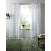 OTTO home Gardine Sirii (1 St), Multifunktionsband, halbtransparent, Polyester, Halbtransparent, angenehme Haptik, mit Querstreifen, modern