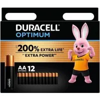 Duracell Duracell MN1500 AA Mignon Batterie Optimum 12er Blister Batterie Batterie