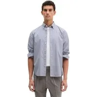 Marc O'Polo Streifenhemd regular Fit, Bio-Baumwolle, Button-down-Kragen