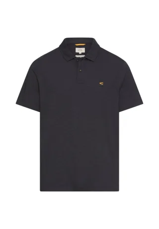 camel active - Poloshirt aus reiner Baumwolle blau - Gr. - L