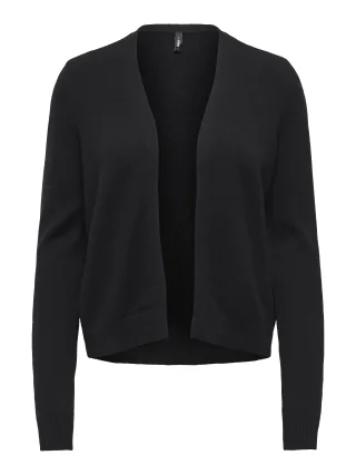 ONLY - ONLPRINCESS LS SHORT CARDI KNT Black - Gr. - XS