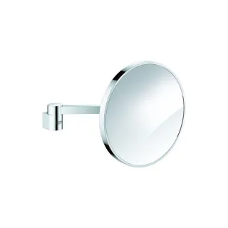 Grohe Selection Kosmetikspiegel 41077000 7-fache Vergrößerung, Wandmontage, ohne Beleuchtung, chrom
