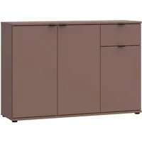 FORTE Sideboard Ganymede, Sideboard, Stauraum, Schublade, Metallgriffe, 4 Dekore, Breite 119,8cm